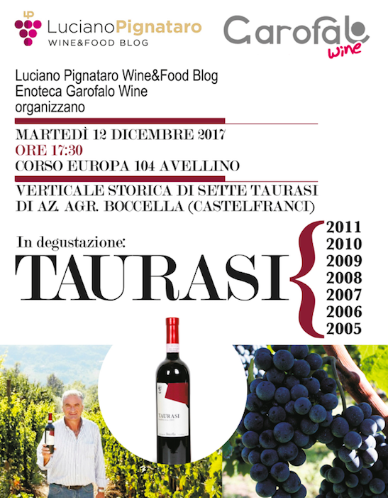 Verticale di Taurasi di Boccella