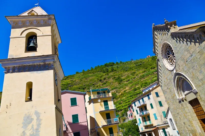 Manarola, la chiesa