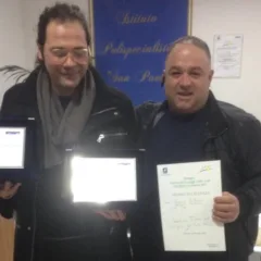 Paolo Amato ritira il premio