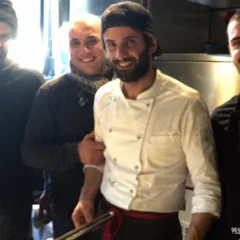 Pescorante 'O Lupino, la squadra in cucina