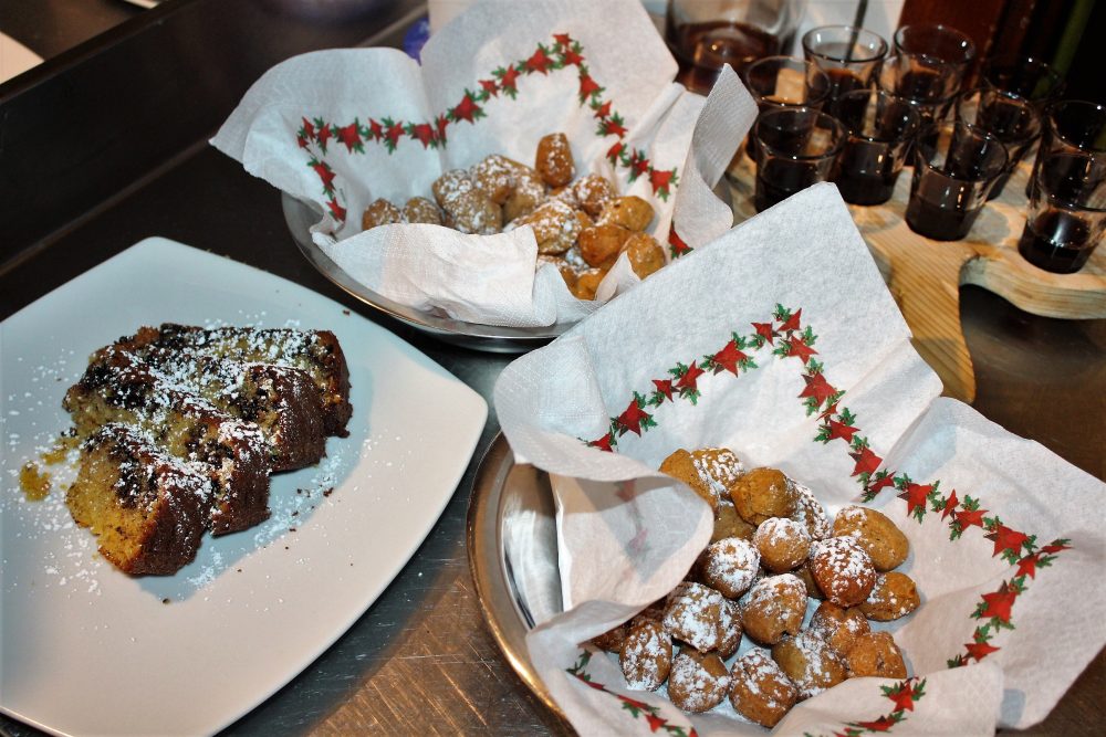 Le Campestre – struffoli e torta panettone agli agrumi