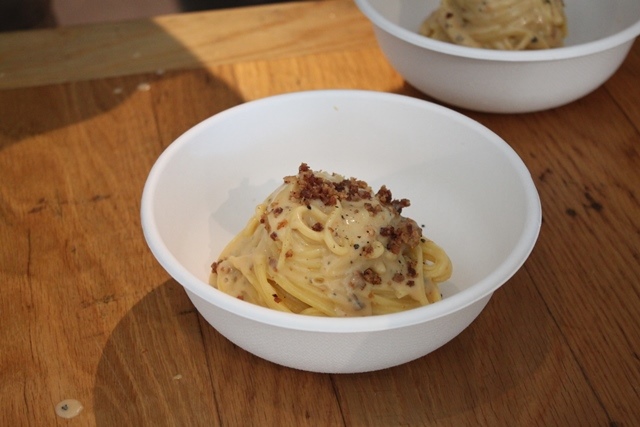 Carbonara con i ricci, Livello 1