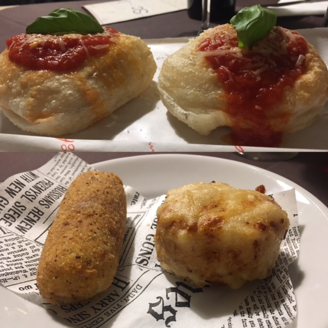 Decimo Scalo - Montanara. Frittatina. Crocche di patate