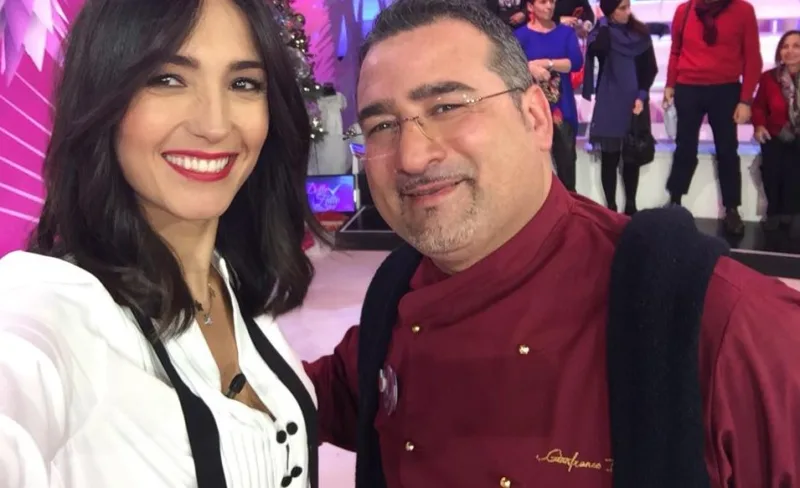 Gianranco Iervolino con Caterina Balivo