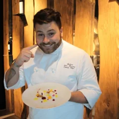 Il pastry chef Andrea Riva Moscara