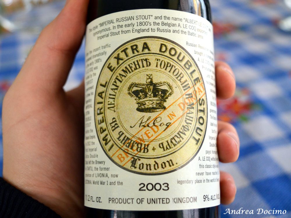 La Imperial Extra Double Stout di Harvey's