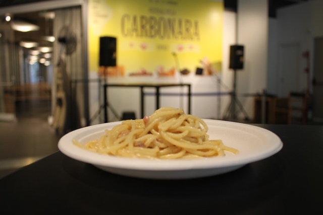 La carbonara di Roberto Cotugno di Eataly