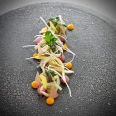 Quinoa alle erbe con calamari di Giuseppe Molaro