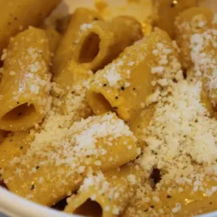 Rigatoni alla Carbonara, Flavio al Velavevodetto