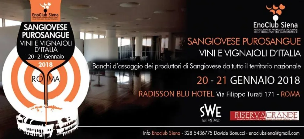 Sangiovese Purosangue a Roma 2018