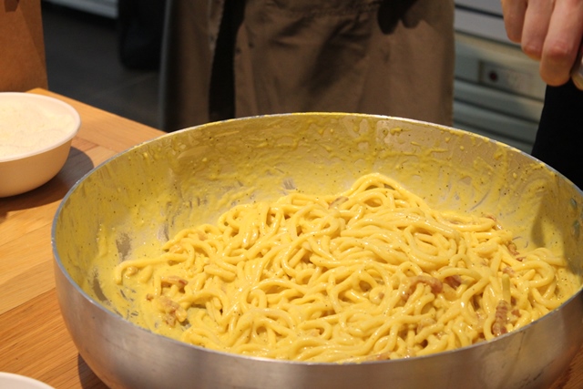 Spaghettoni alla Carbonara, F.lli Mori 