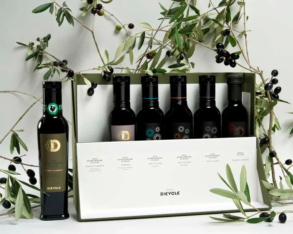 Dievole set olii