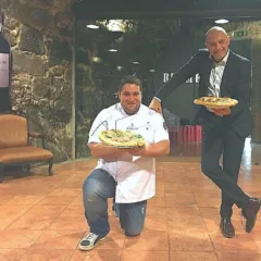 La pizza di Antonio Mezzero e Attilio Albachiara