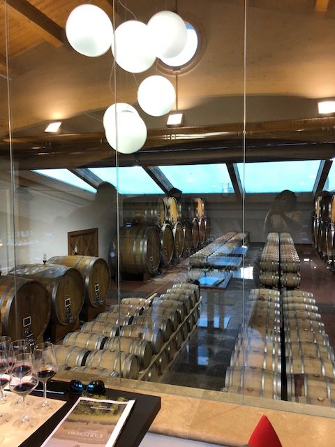 Bottaia dell’azienda a Montepulciano