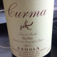 Curma Nero d'Avola Sicilia Igt 2011 Armosa