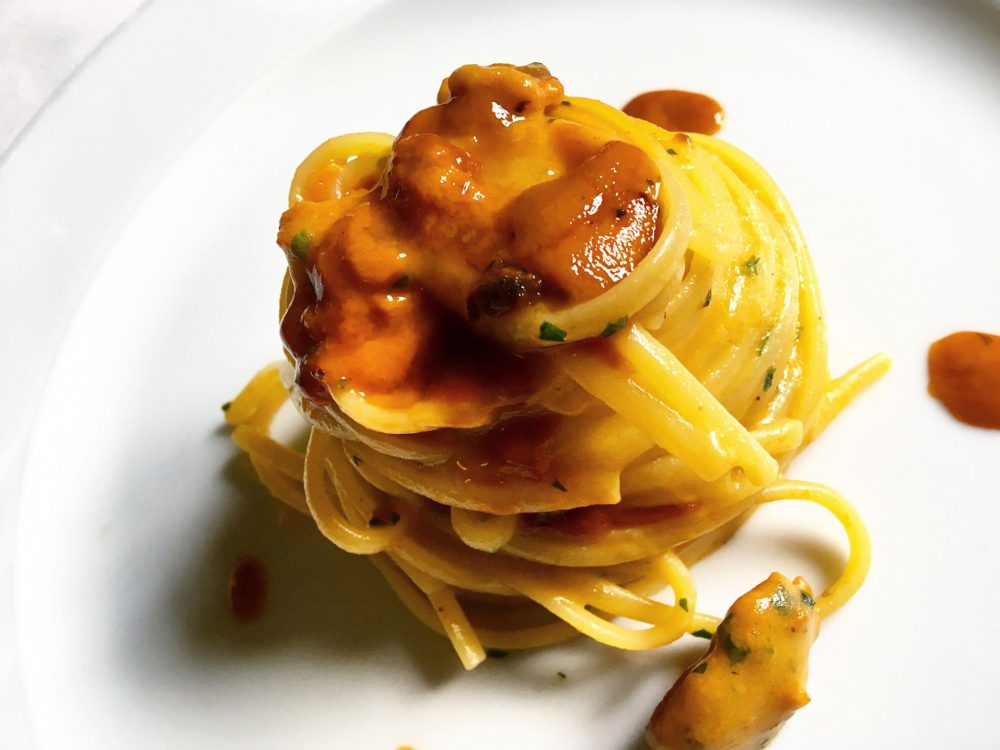I Faraglioni - Spaghetto di Gragnano ai Ricci di Mare