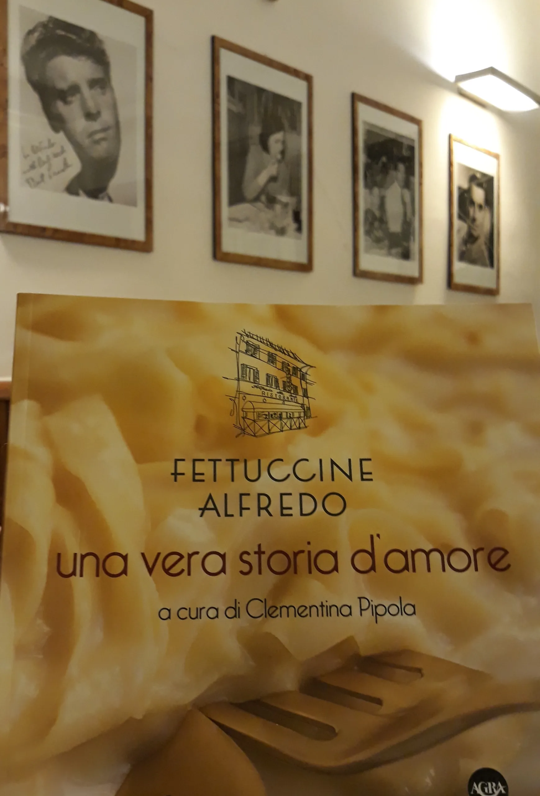 Fettuccine Alfredo, il libro