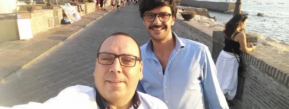 La Braciera, un selfie prima della premiazione di 50 Top Pizza a Napoli