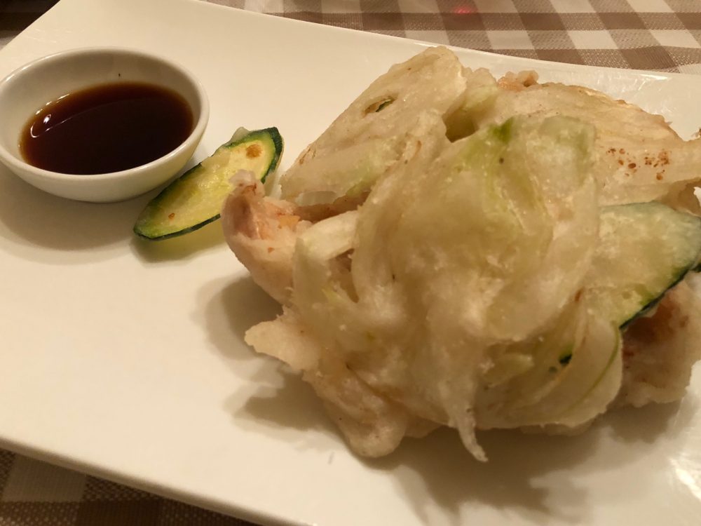 La Piazzetta, tempura
