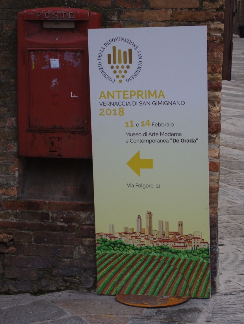 Logo, Anteprime Toscane 2018 - Vernaccia di San Gimignano