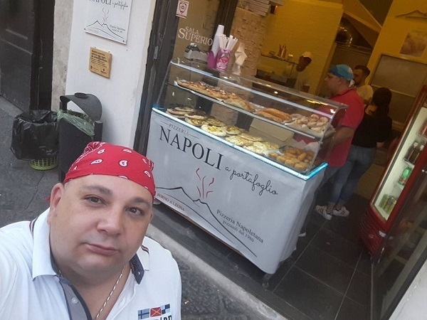 Luca Napolitano pizzaiolo di Napoli a Portafoglio