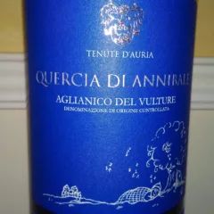 Quercia di Annibale Aglianico del Vulture Doc 2013 D'Auria