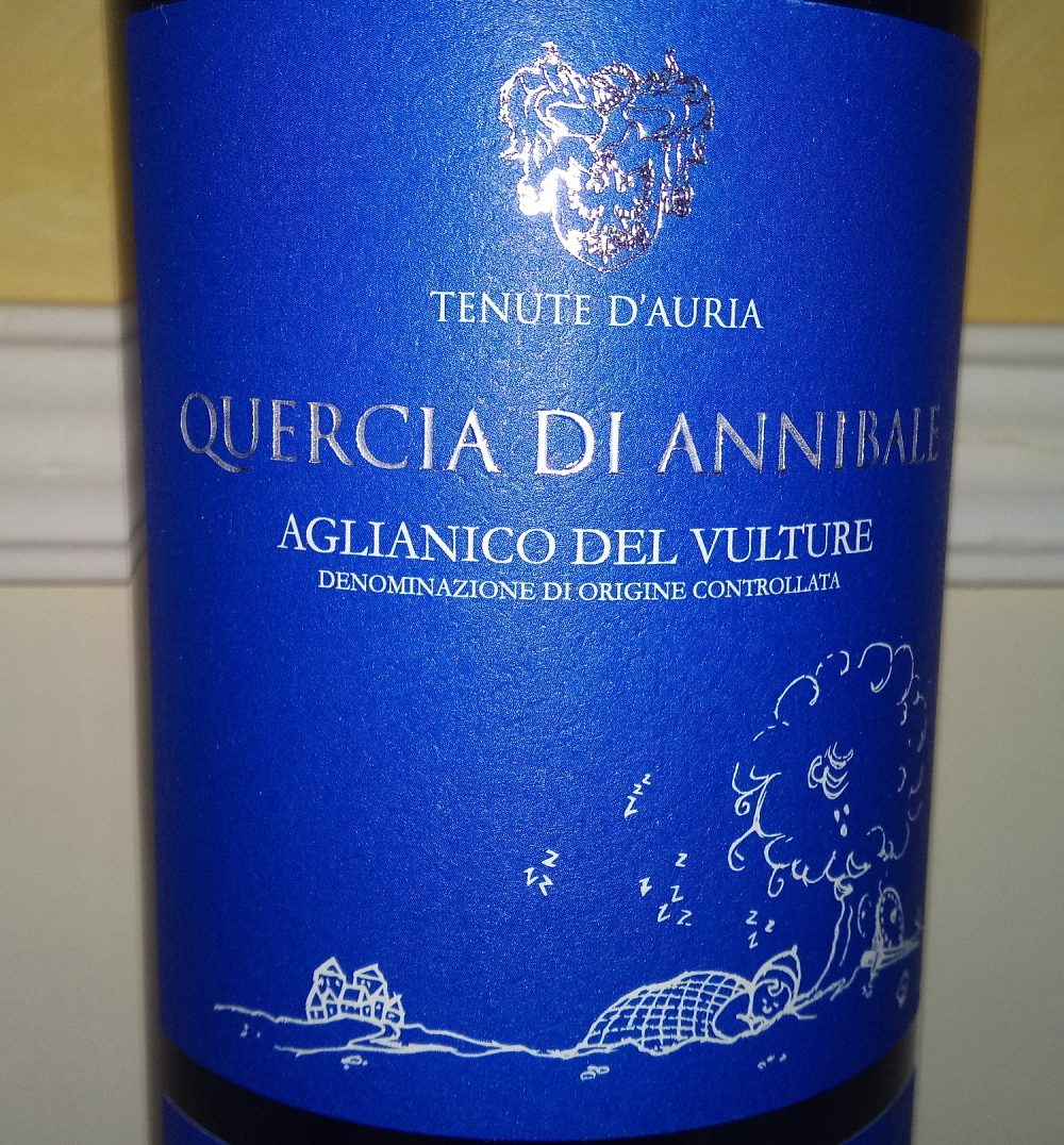 Quercia di Annibale Aglianico del Vulture Doc 2013 D'Auria