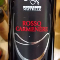 Rosso Carmenere Mattiello 2016
