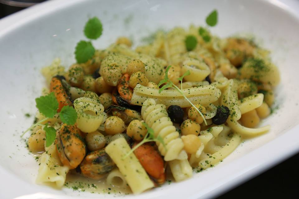 Rumi restaurant - Pasta, ceci e cozze