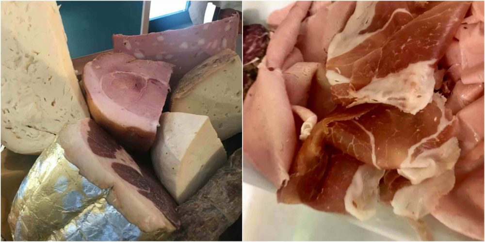 Nu' Trattoria Italiana, salumi e formaggi