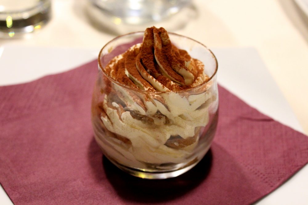 Osteria l’Elfo - il tiramisu' al bicchiere