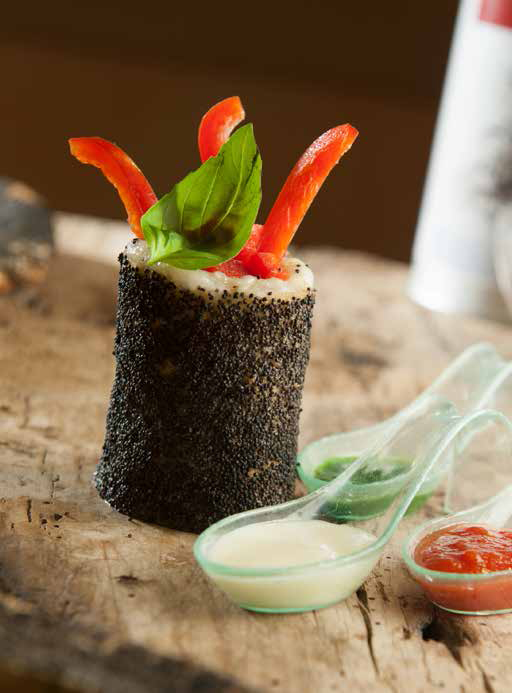 Pizzeria Piedigrotta e la maison Bollinger - Margherita Sushi