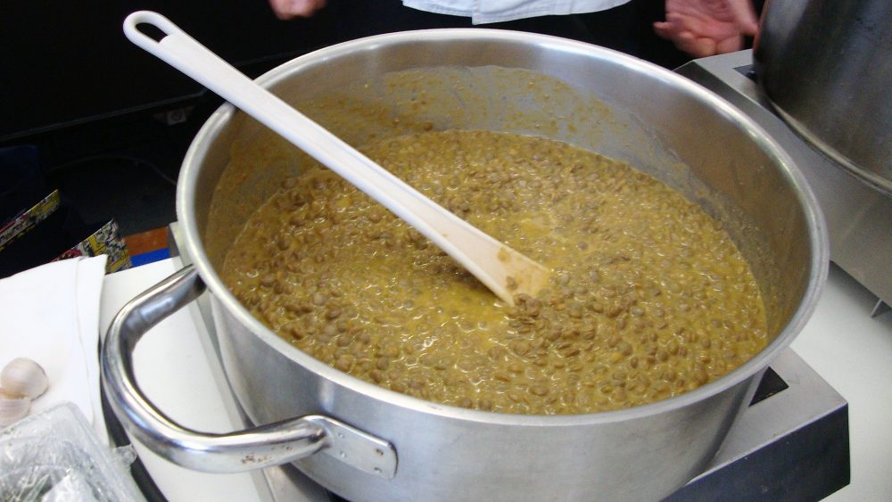 Leguminosa 2018 – Laboratorio Pastificio Di Martino degustazione con lenticchie