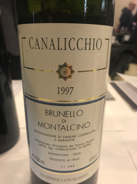 Brunello Canalicchio di Sopra 1997