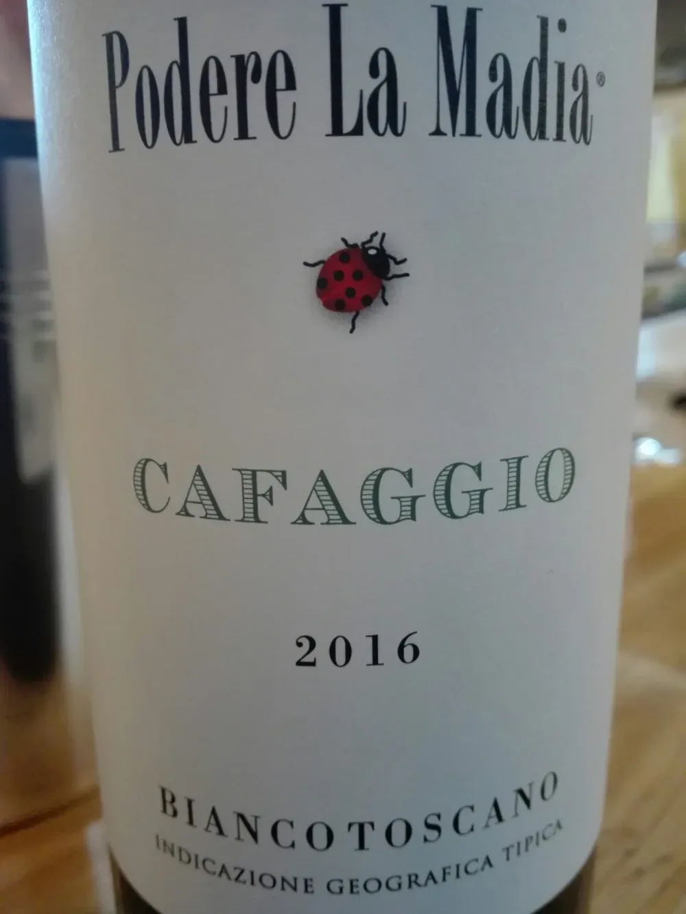 Cafaggio 2016 Podere la Madia Toscana IGT