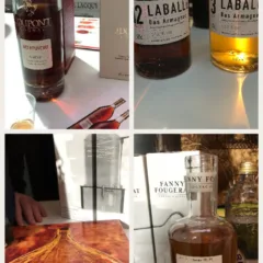 Cognac J.Dupont, Fanny Fougerat e Armagnac Laballe