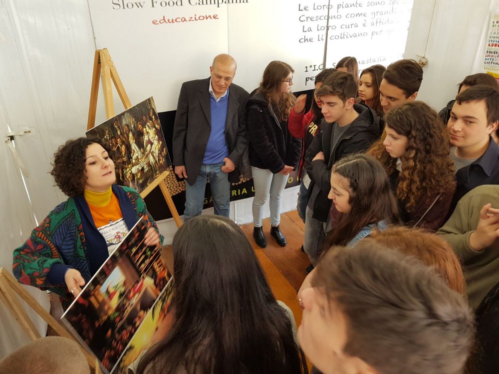 Durante il primo laboratorio Dabora e' stata la nostra guida