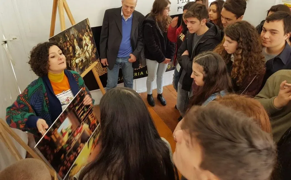 Durante il primo laboratorio Dabora e' stata la nostra guida