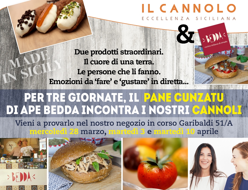 Evento Pane Cunzatu Cannolo