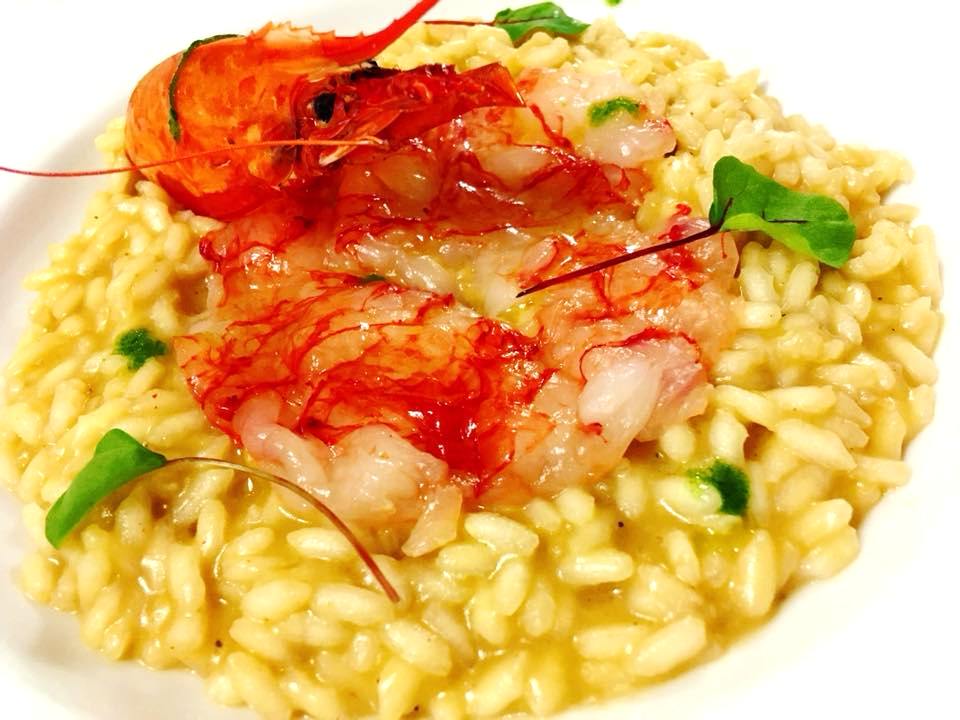 I Salotti del Patriarca - Risotto ai Gamberi Rossi, Yuzu & La Sua Bisque