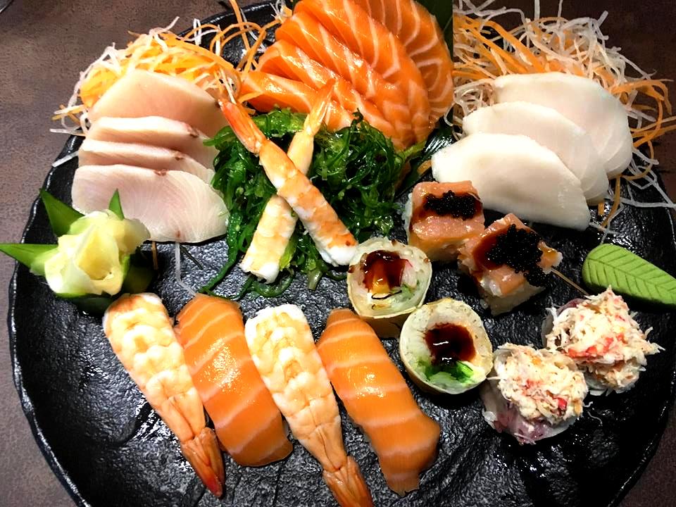 Yaki Tender, Nigiri, Rolls & Sashimi Selection