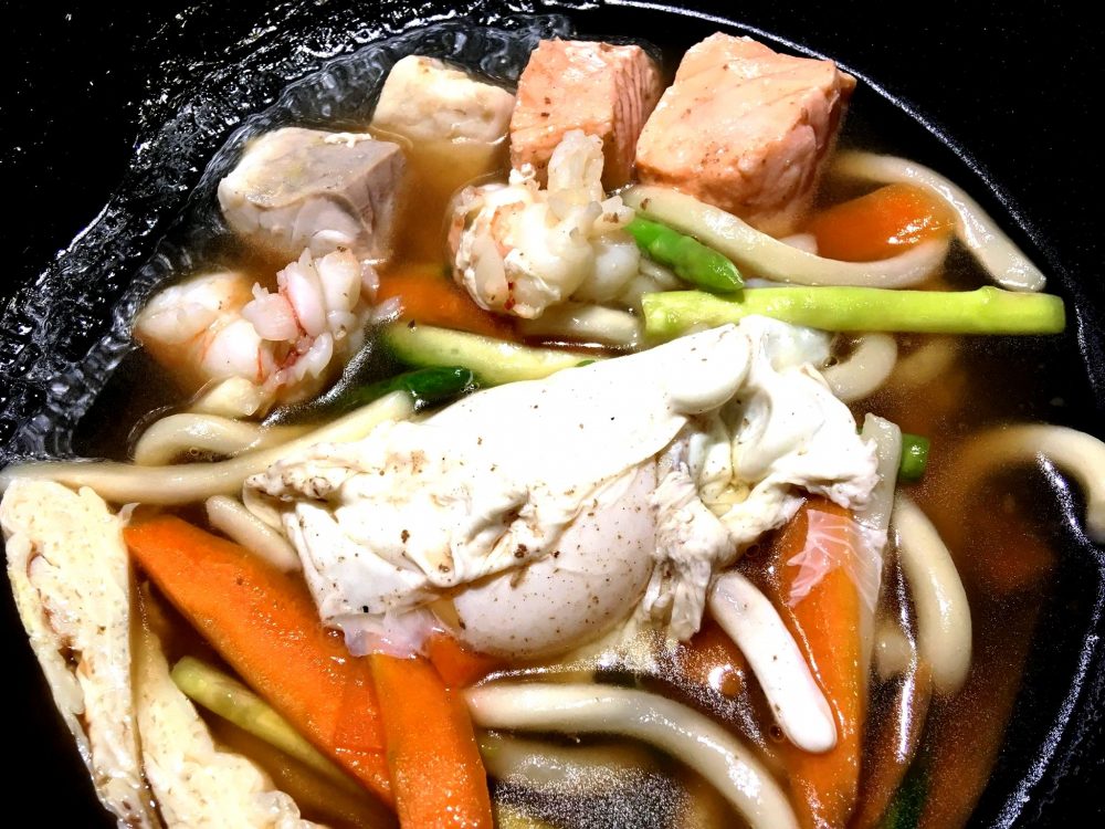 Yaki Tender, Udon di Mare in Brodo di Ramen