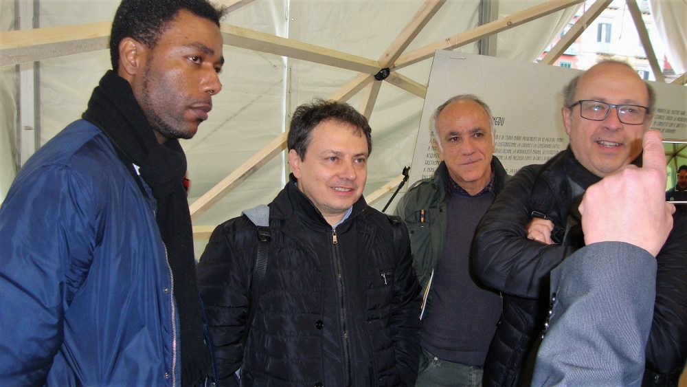 Leguminosa 2018 – Gaetano Pascale con Yvan Sagnet, Vito Trotta e Rosario Mattera