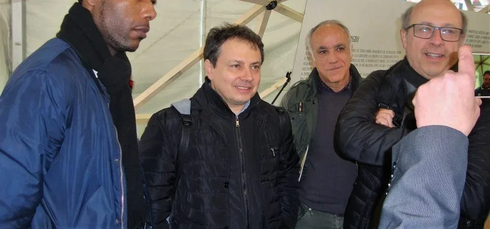 Leguminosa 2018 – Gaetano Pascale con Yvan Sagnet, Vito Trotta e Rosario Mattera