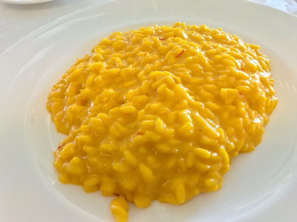 Pierino Penati, Vigano', risotto alla milanese