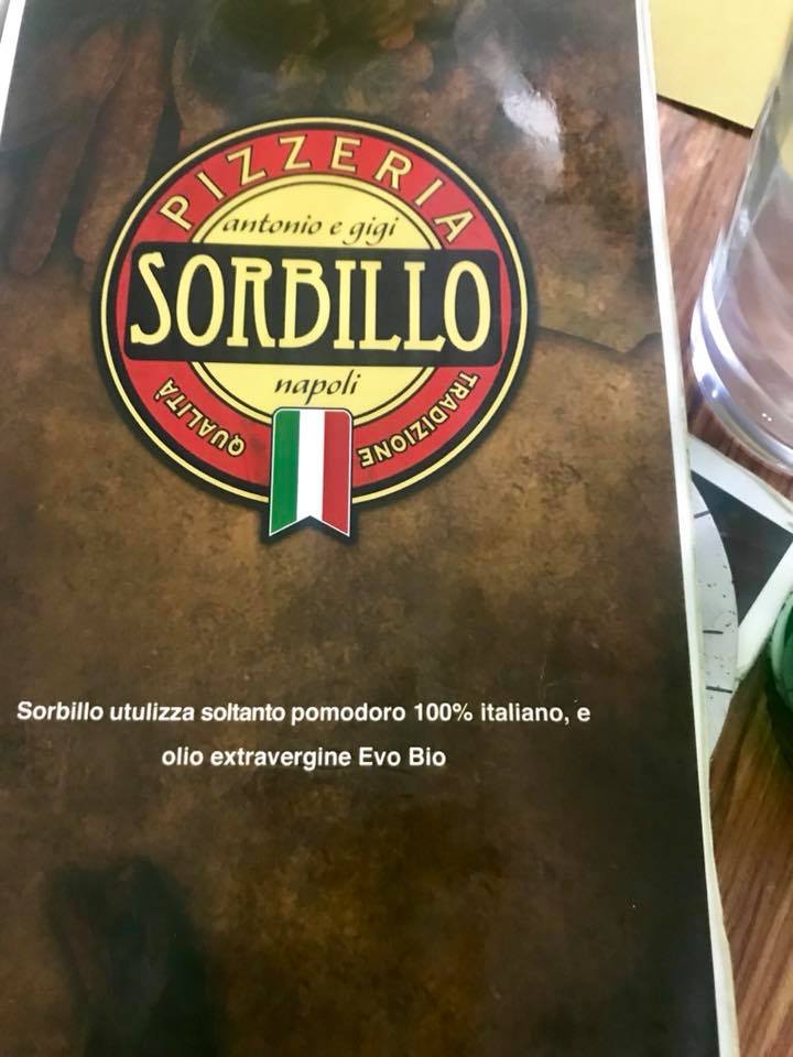 Pizzeria Antonio e Gigi Sorbillo, Menu'