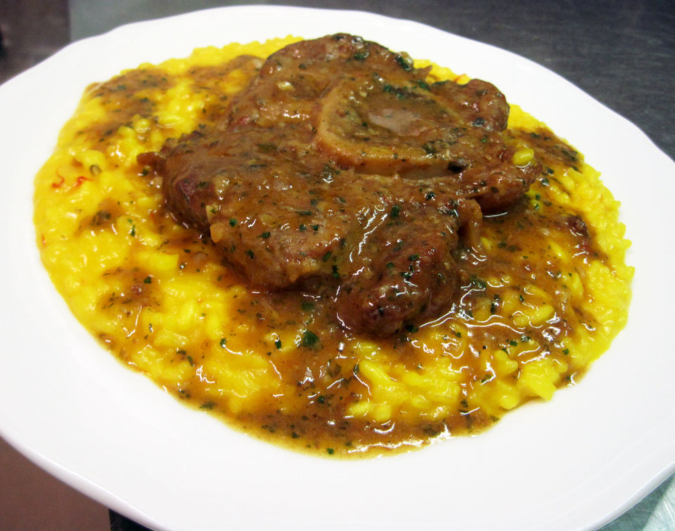 La Rava e la Fava, Biassono, risotto con ossobuco