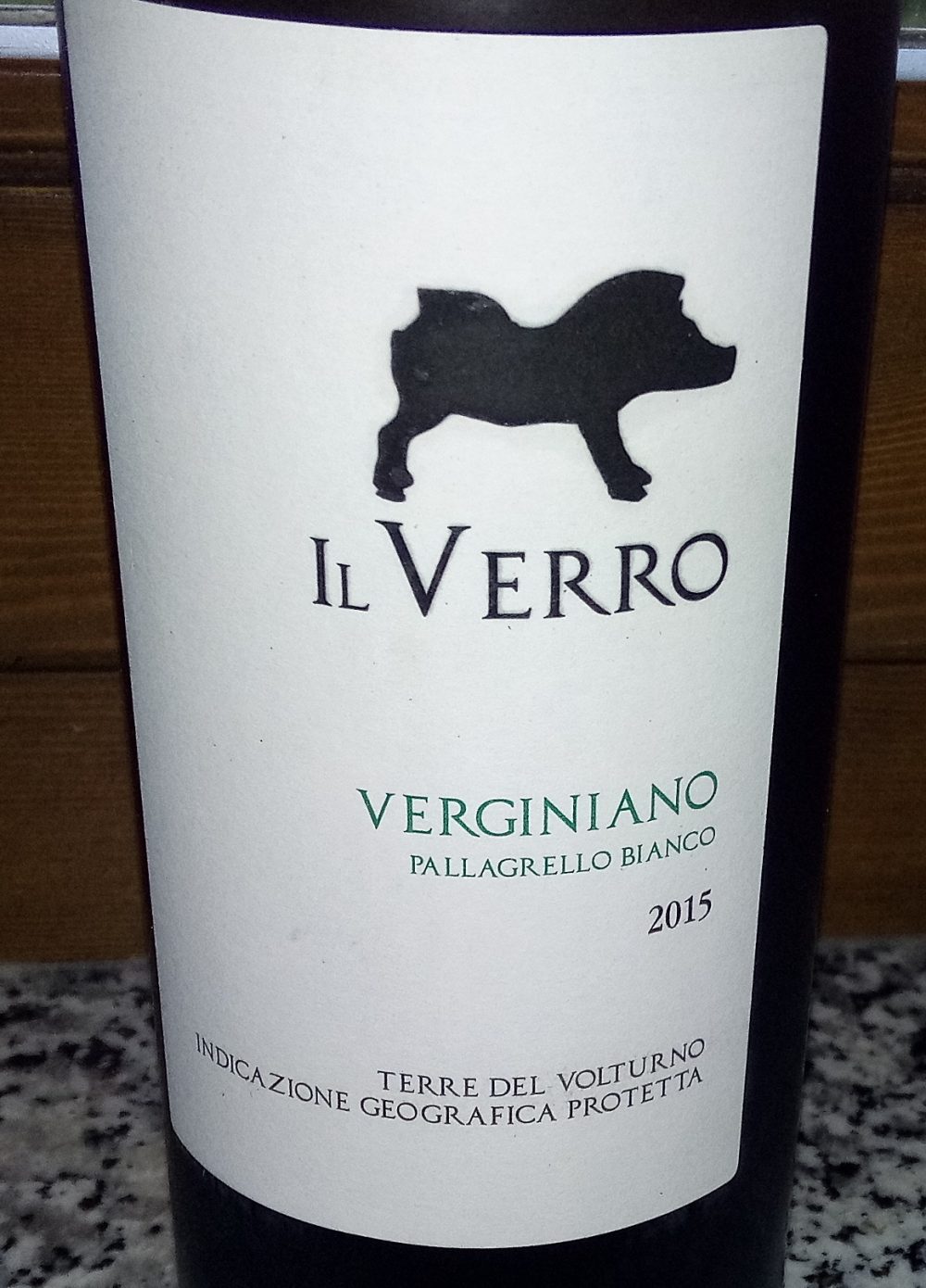 Verginiano Pallagrello Bianco Terre del Volturmo Igp 2015 Il Verro