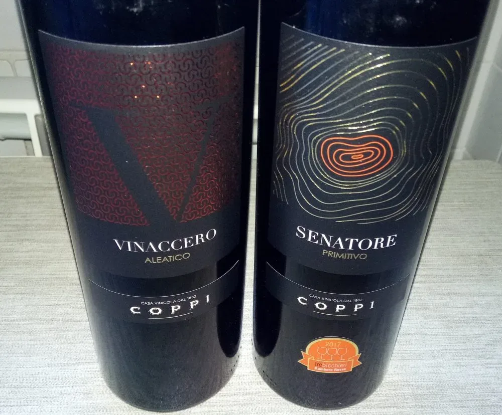 Vini di Coppi vincitori a Radici del Sud 2017