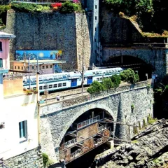 La stazione di Riomaggiore